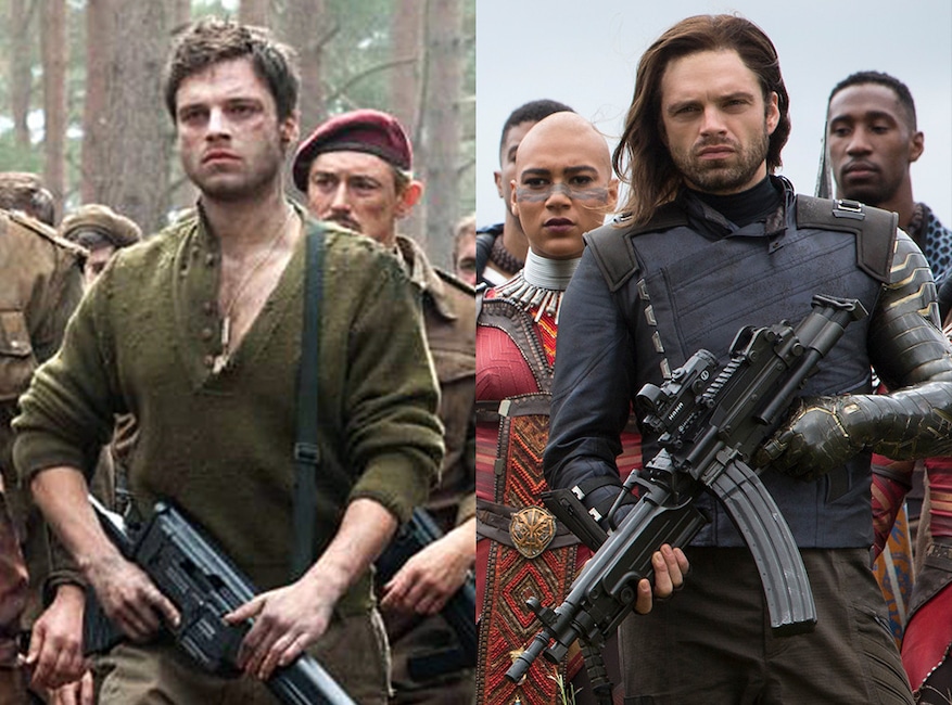 Sebastian Stan, Captain America, the Avengers: Infinity War, Avengers Then and Now